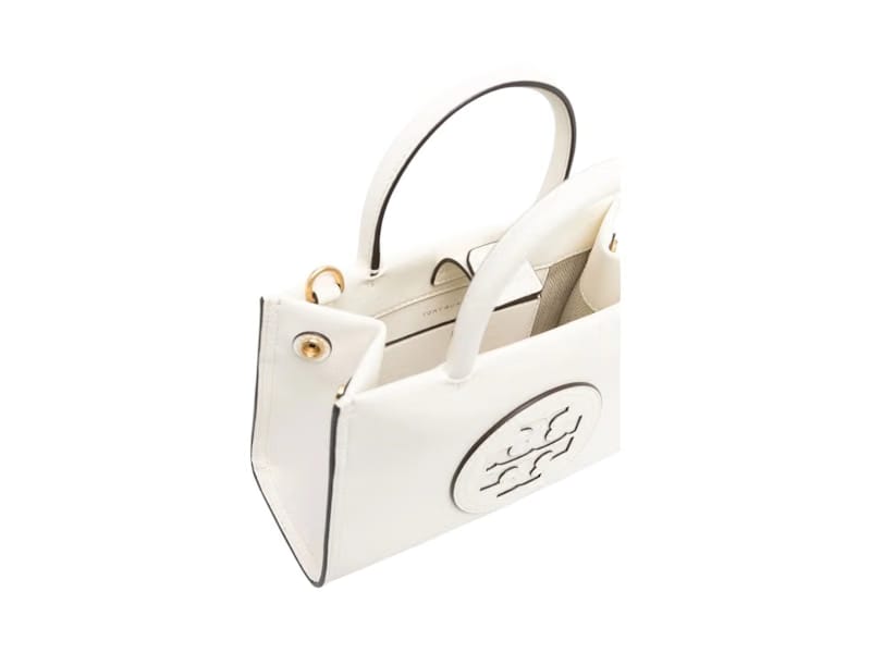 Tory Burch Ella Bio Mini Tote White