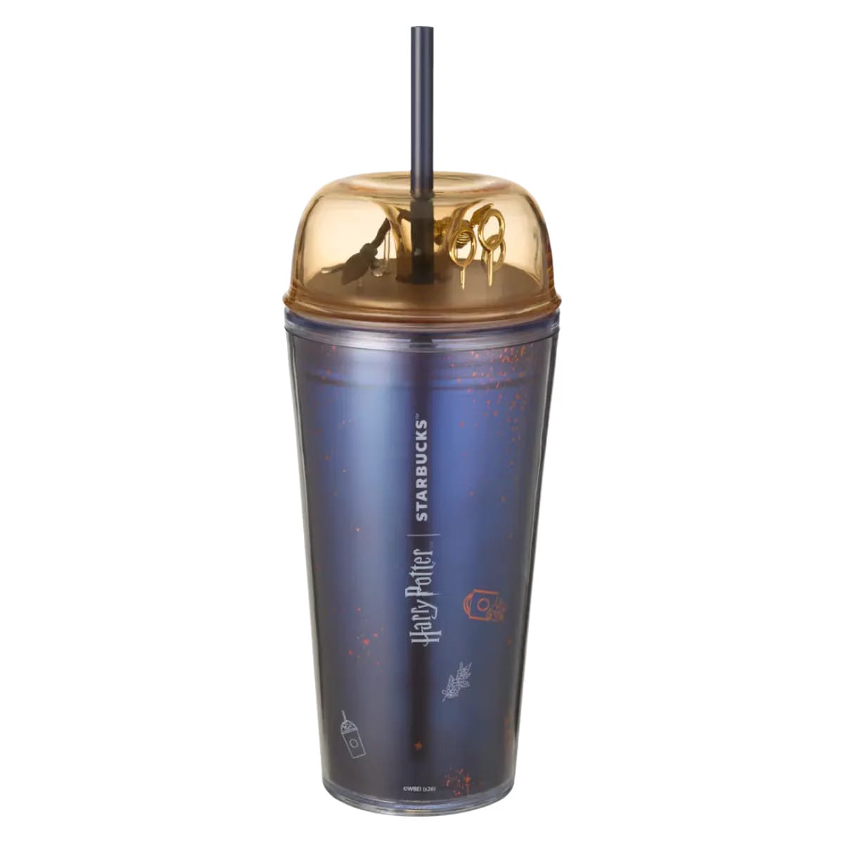 Harry Potter Starbucks Navy 16oz Plastic Cold Cup