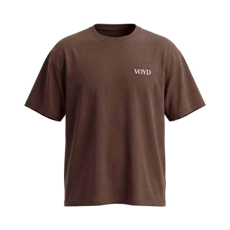 Voyd Bone to Be Yours Brown T-shirt