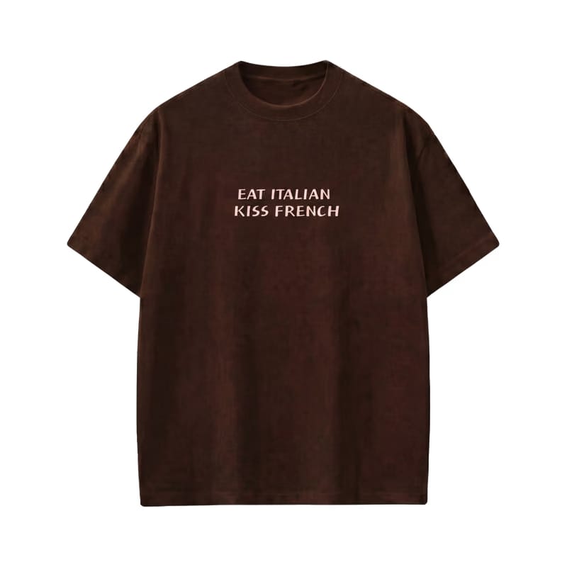 Voyd Midnight Affection Brown T-shirt