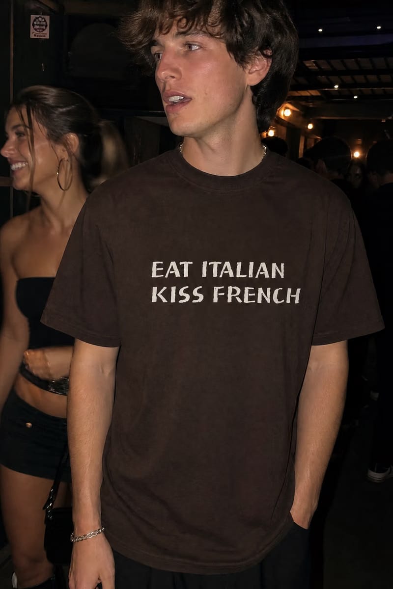 Voyd Midnight Affection Brown T-shirt