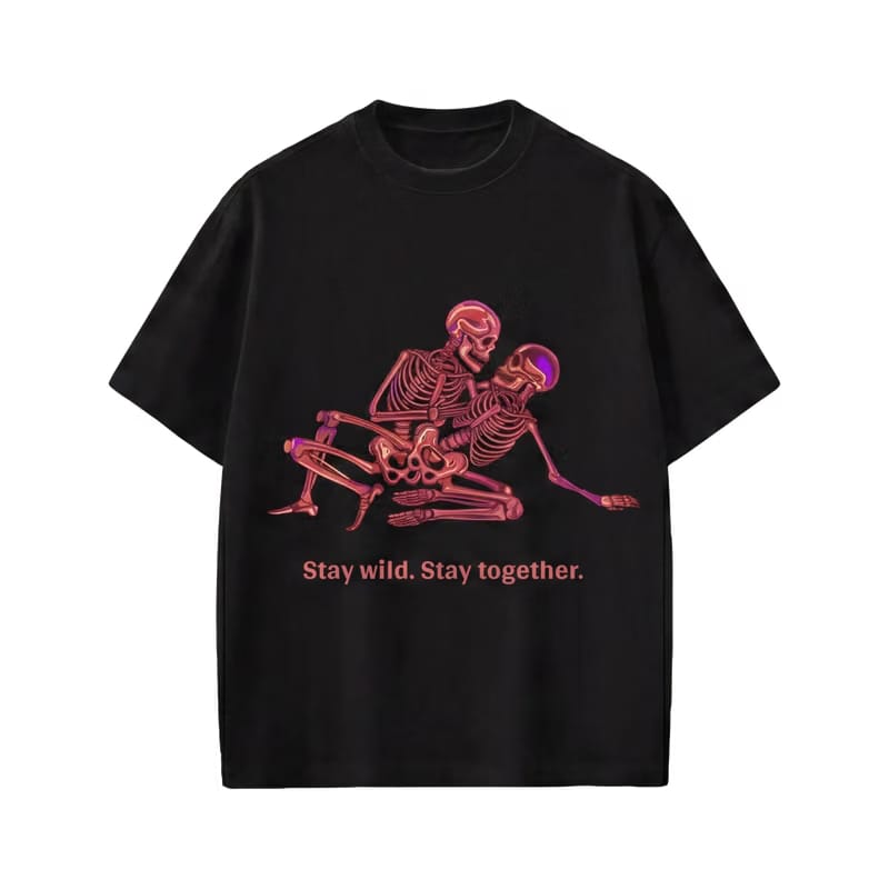 Voyd Wild Till the End Black T-shirt