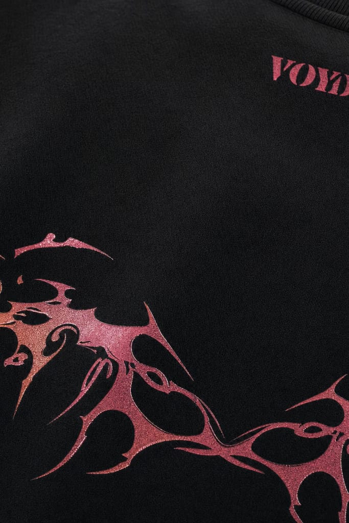 Voyd Wild Till the End Black T-shirt