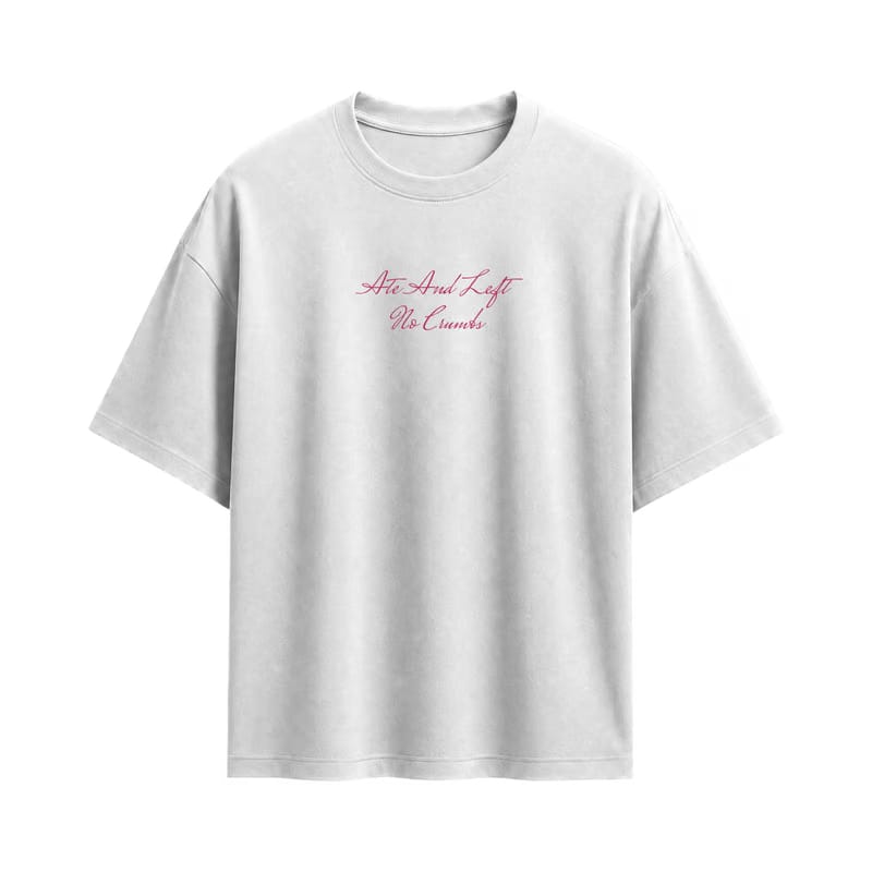 Forfksake Ate White T-Shirt