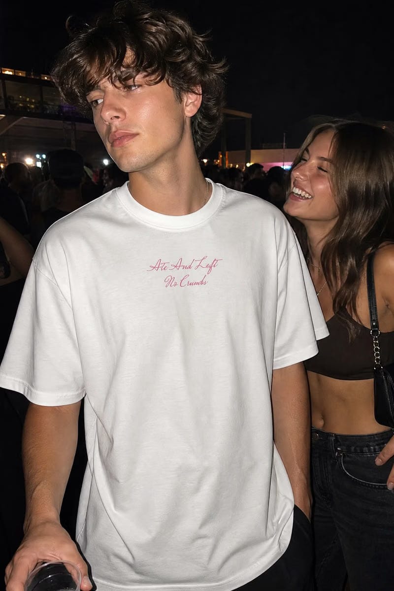 Forfksake Ate White T-Shirt
