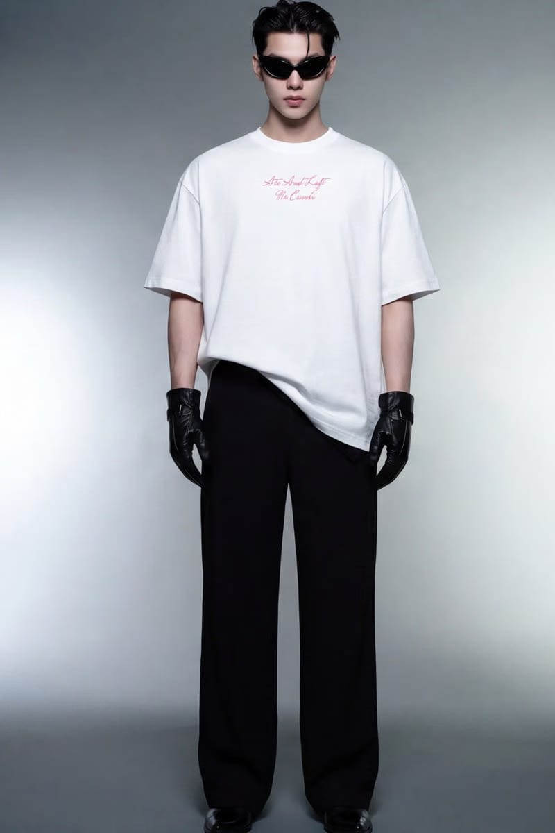 Forfksake Ate White T-Shirt