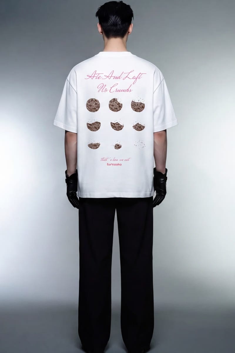 Forfksake Ate White T-Shirt