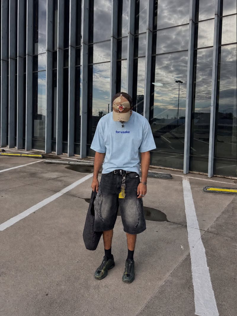 Forfksake Break Light Blue T-Shirt