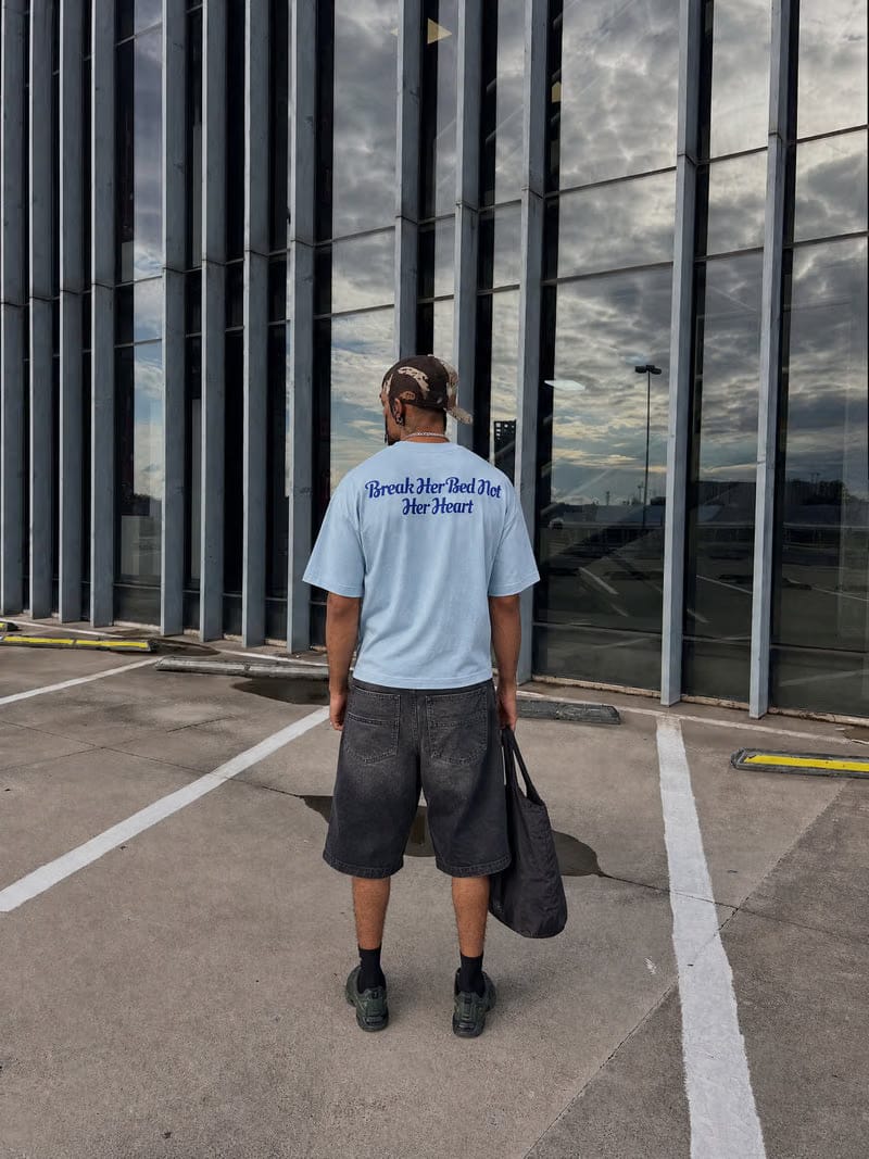 Forfksake Break Light Blue T-Shirt