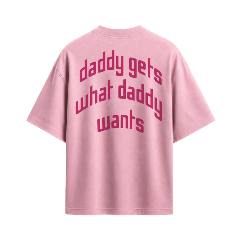 Forfksake Daddy Pink T-Shirt
