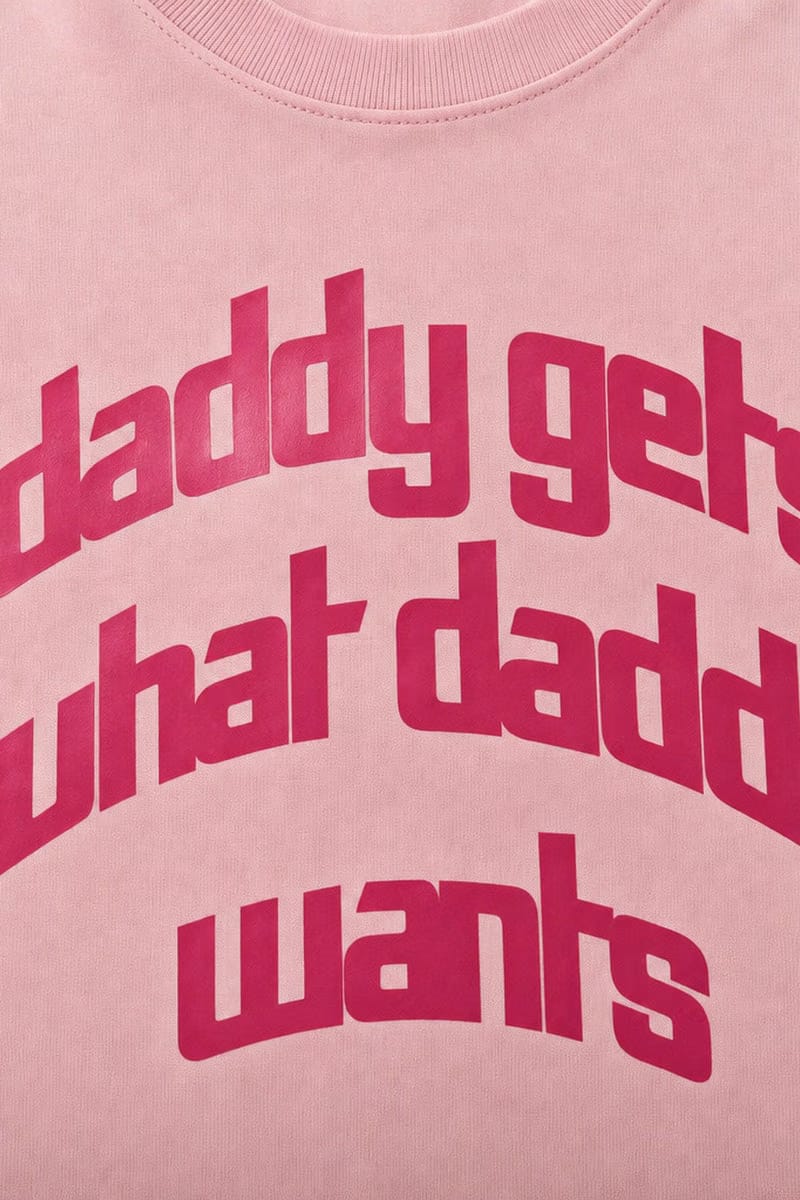 Forfksake Daddy Pink T-Shirt