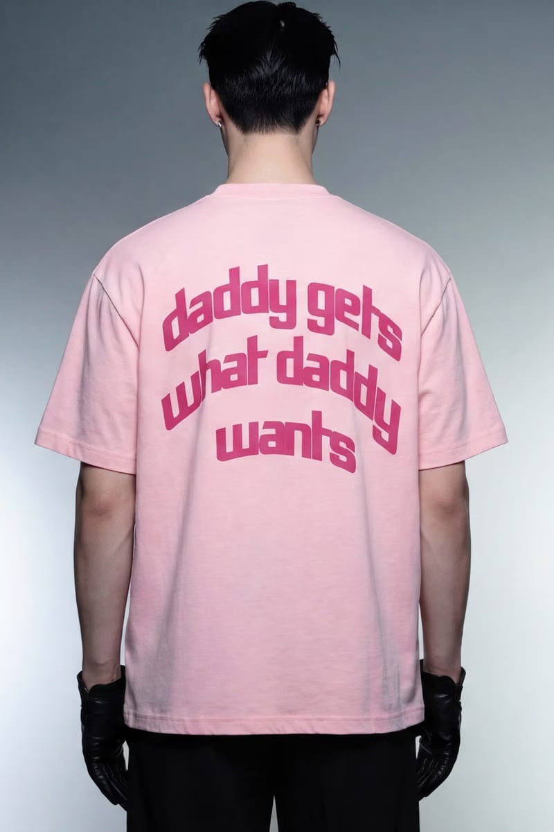 Forfksake Daddy Pink T-Shirt