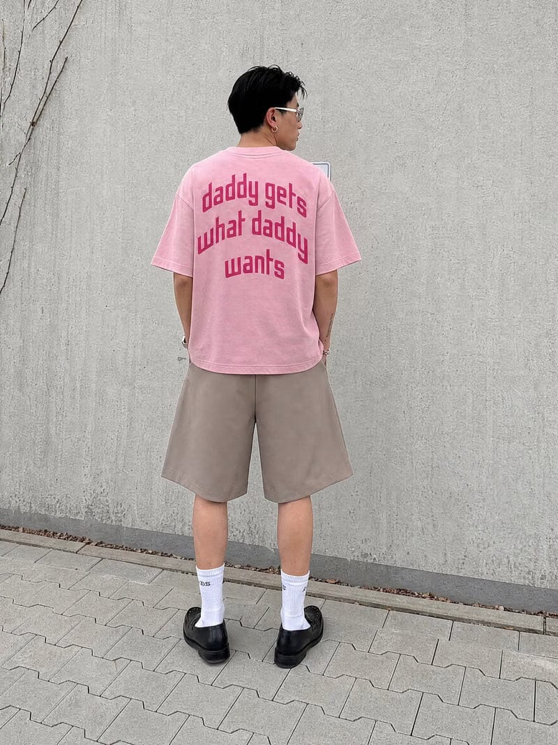 Forfksake Daddy Pink T-Shirt