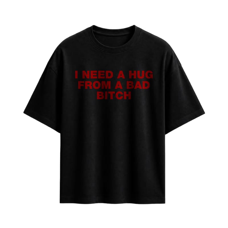 Forfksake Bad Bitch Therapy T-Shirt Black
