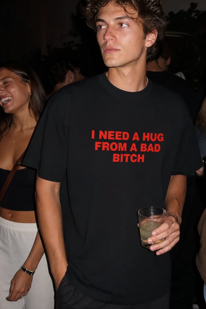 Forfksake Bad Bitch Therapy T-Shirt Black