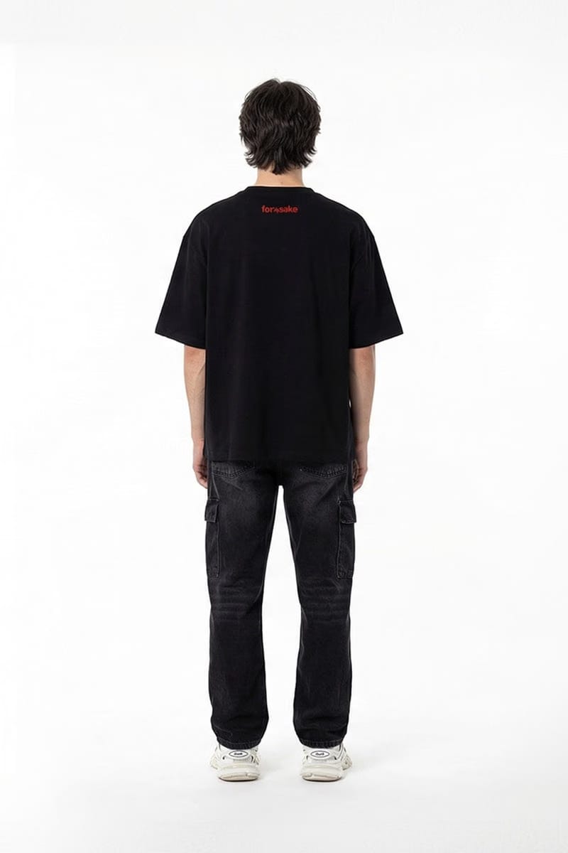 Forfksake Bad Bitch Therapy T-Shirt Black