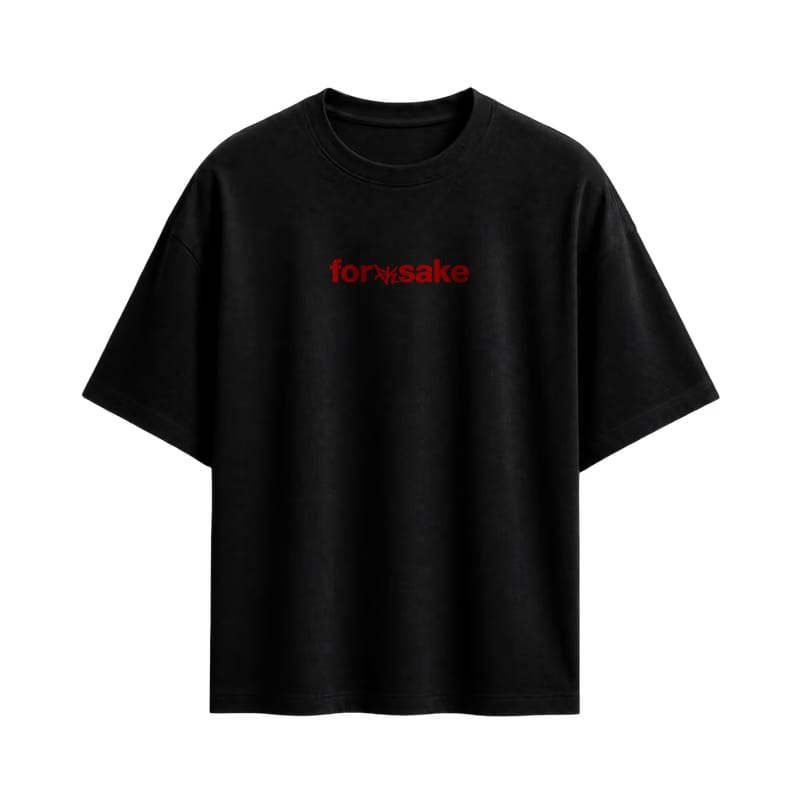 Forfksake Don't Drain Me T-Shirt Black