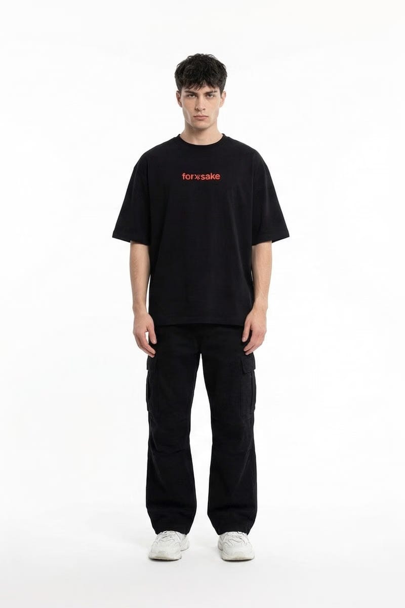 Forfksake Don't Drain Me T-Shirt Black