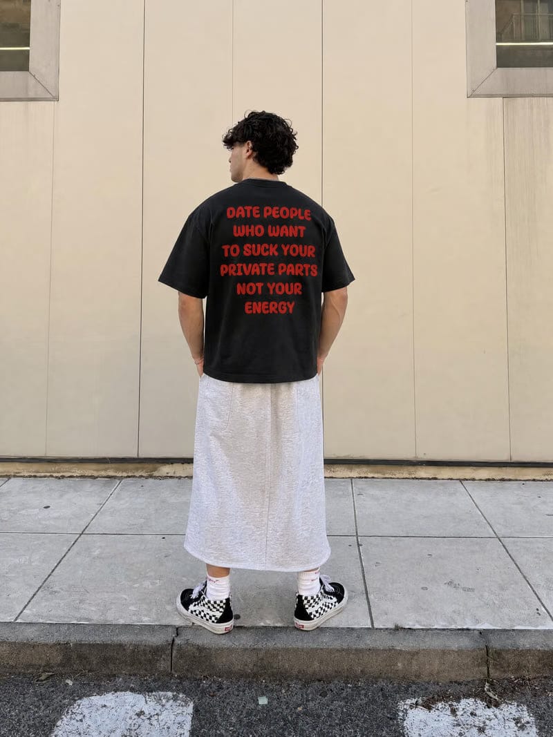 Forfksake Don't Drain Me T-Shirt Black