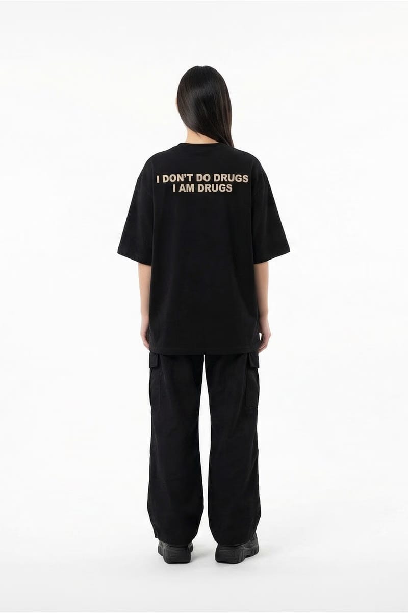 Forfksake I Am Drugs T-Shirt Black