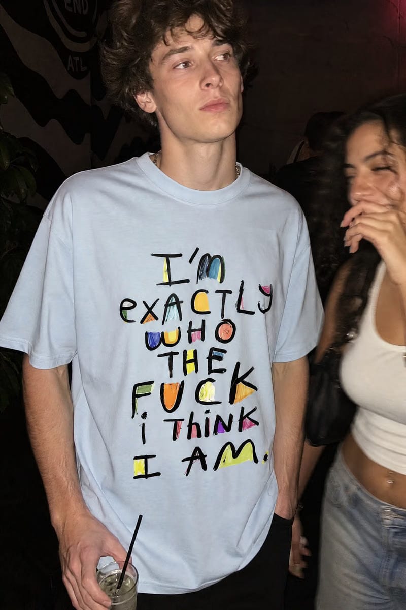 Forfksake I'm Exactly T-Shirt(light Blue)
