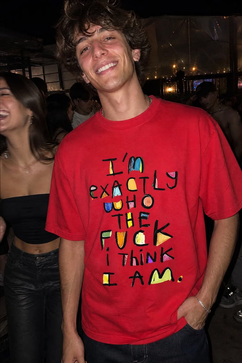 Forfksake I'm Exactly T-Shirt(red)