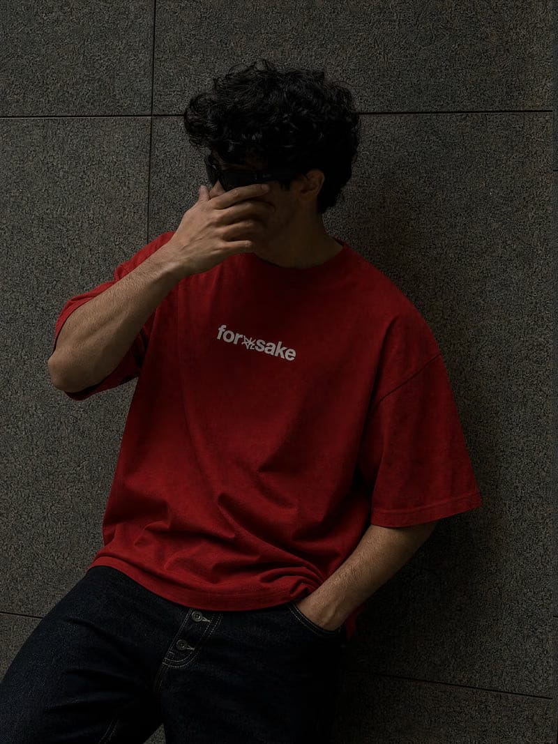 Forfksake Mentally Unstable T-Shirt Red