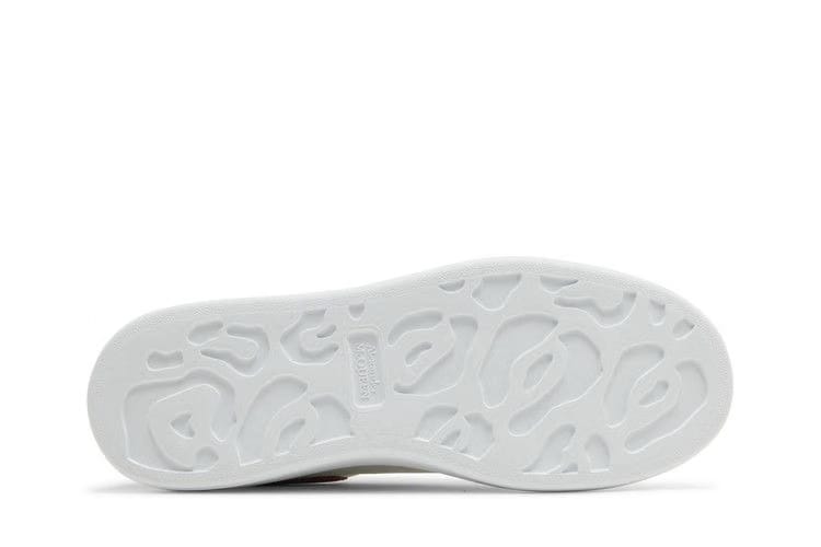 Alexander McQueen Oversized Sneaker White Silver Lust Red