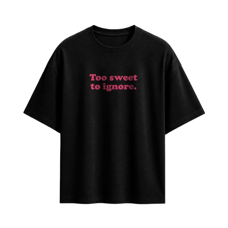 Forfksake Sweet Sticky Sins T-Shirt Black