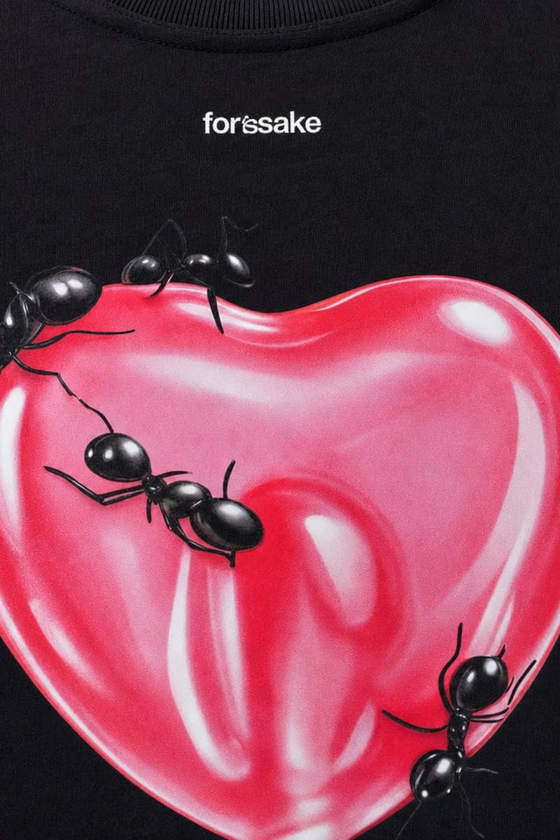 Forfksake Sweet Sticky Sins T-Shirt Black