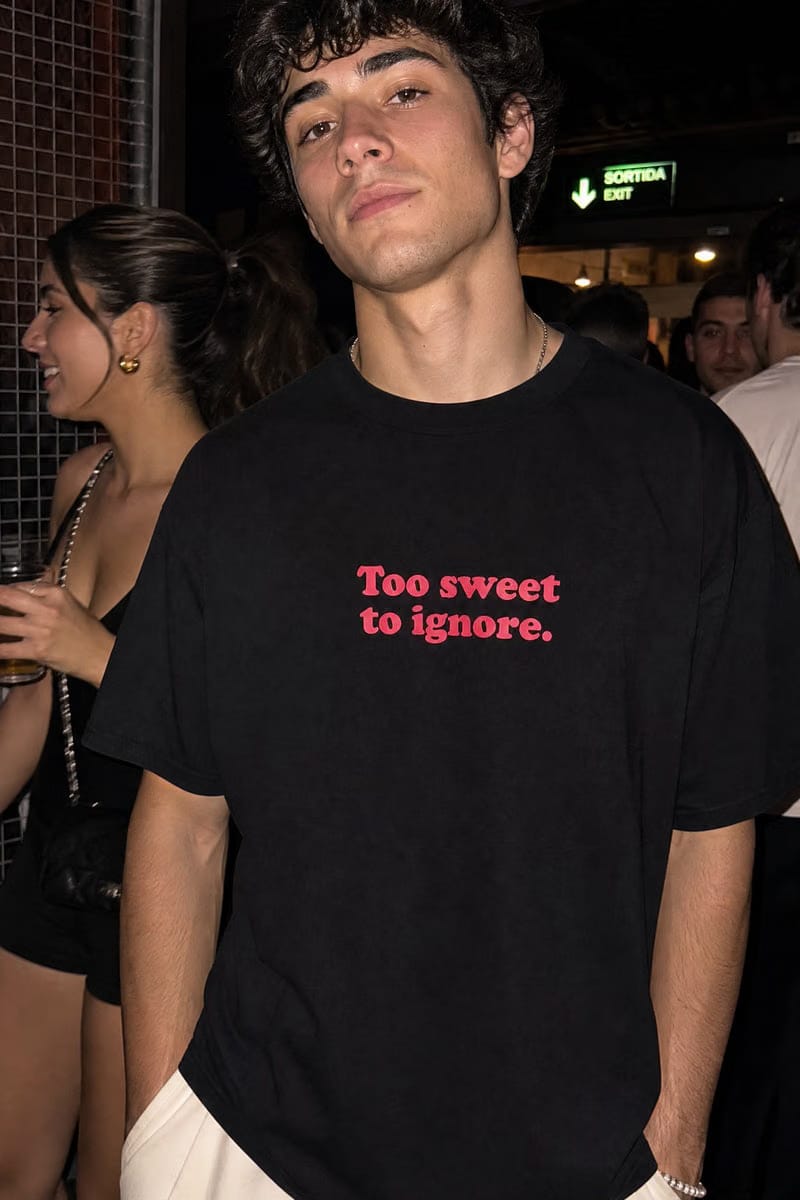 Forfksake Sweet Sticky Sins T-Shirt Black