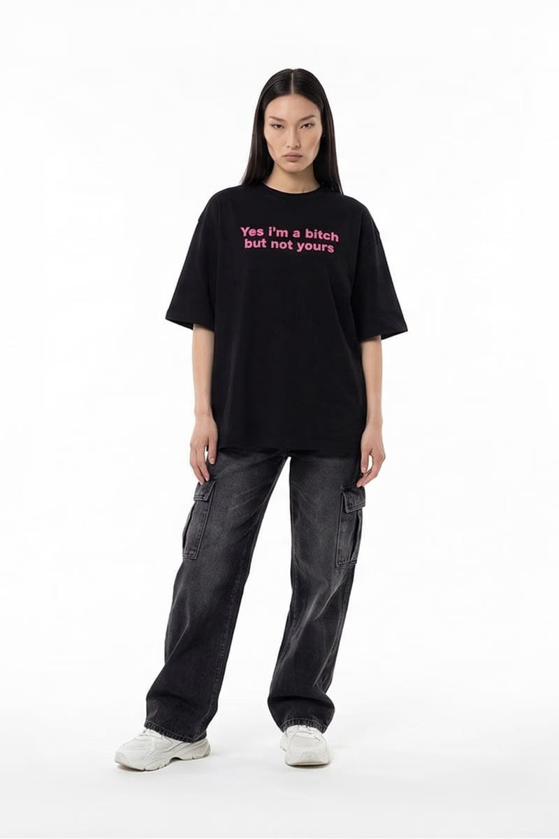 Forfksake Yes I'm A Bitch T-Shirt Black