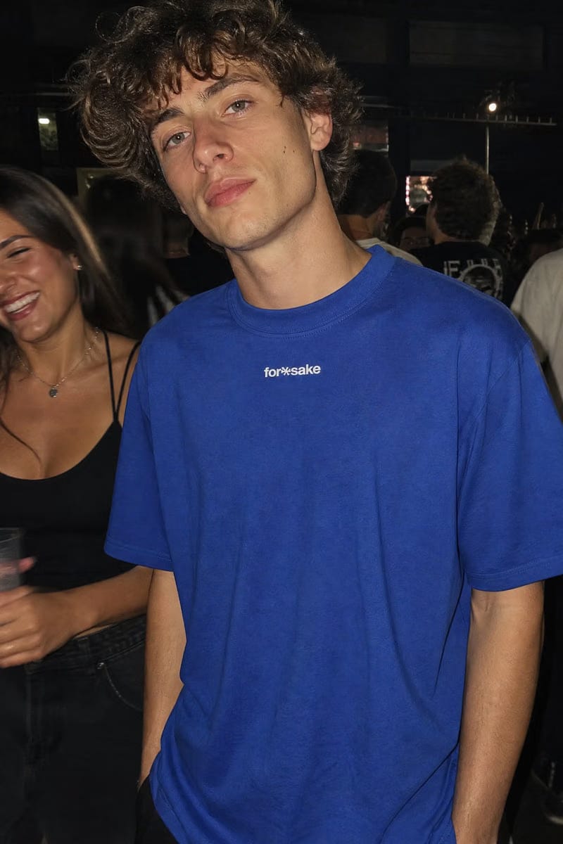 Forfksake Open Eyes Blue T-Shirt