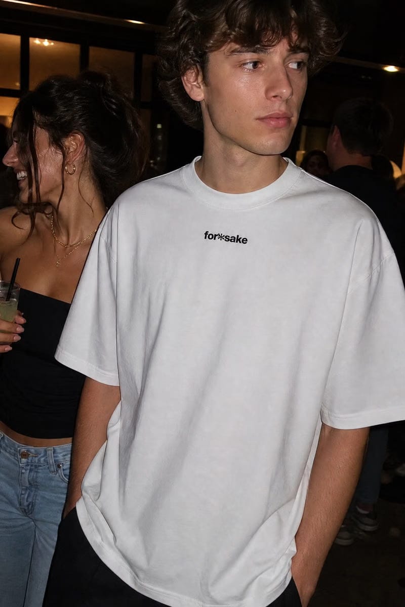 Forfksake Single White T-Shirt