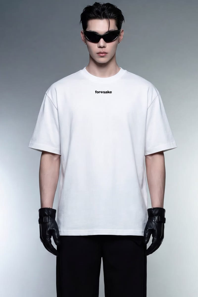 Forfksake Single White T-Shirt