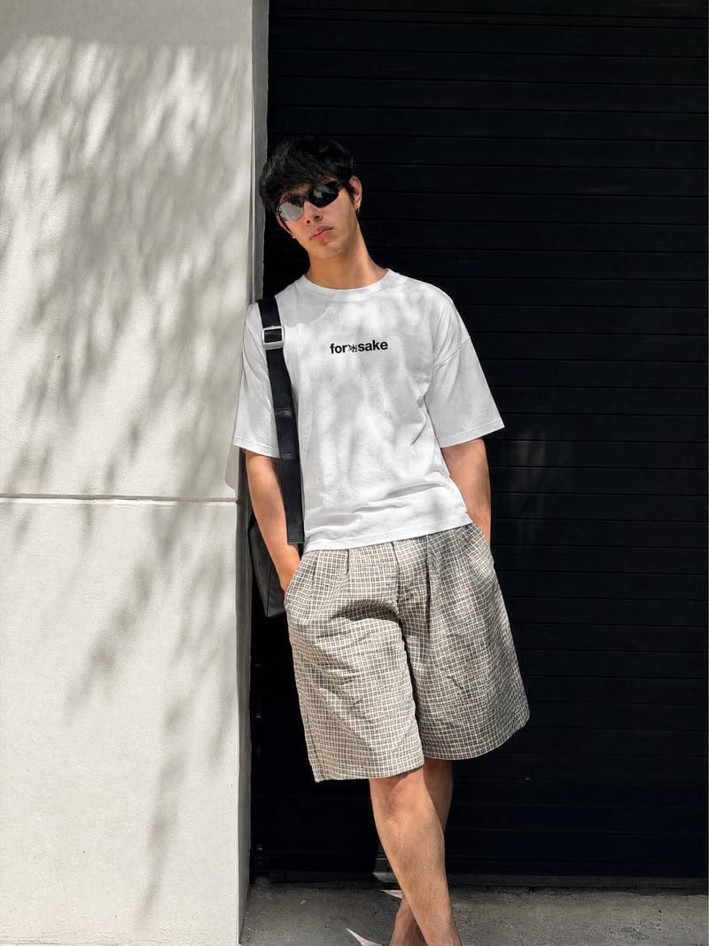 Forfksake Single White T-Shirt