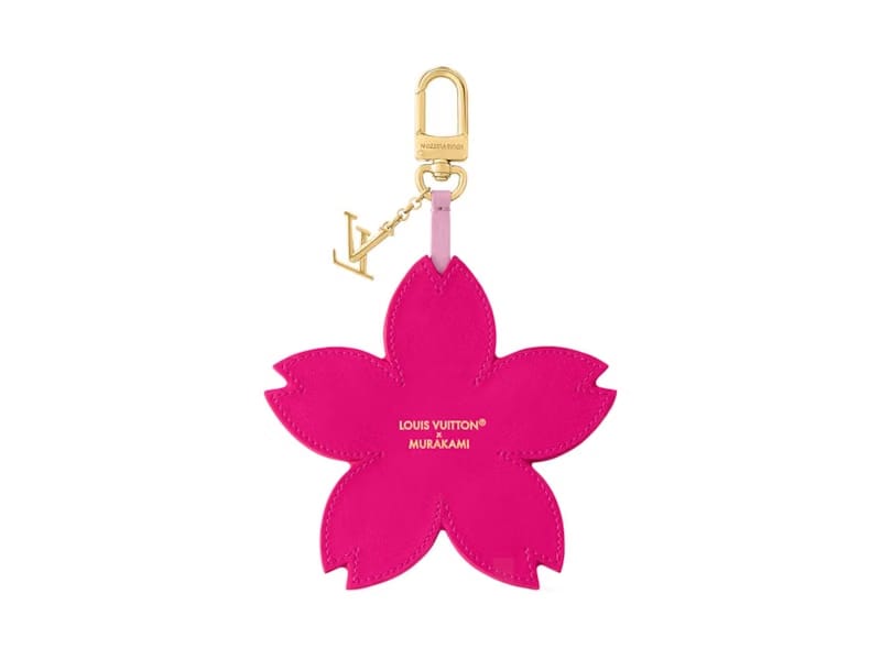 Louis Vuitton x Takashi Murakami Cherry Blossom Bag Charm Pink