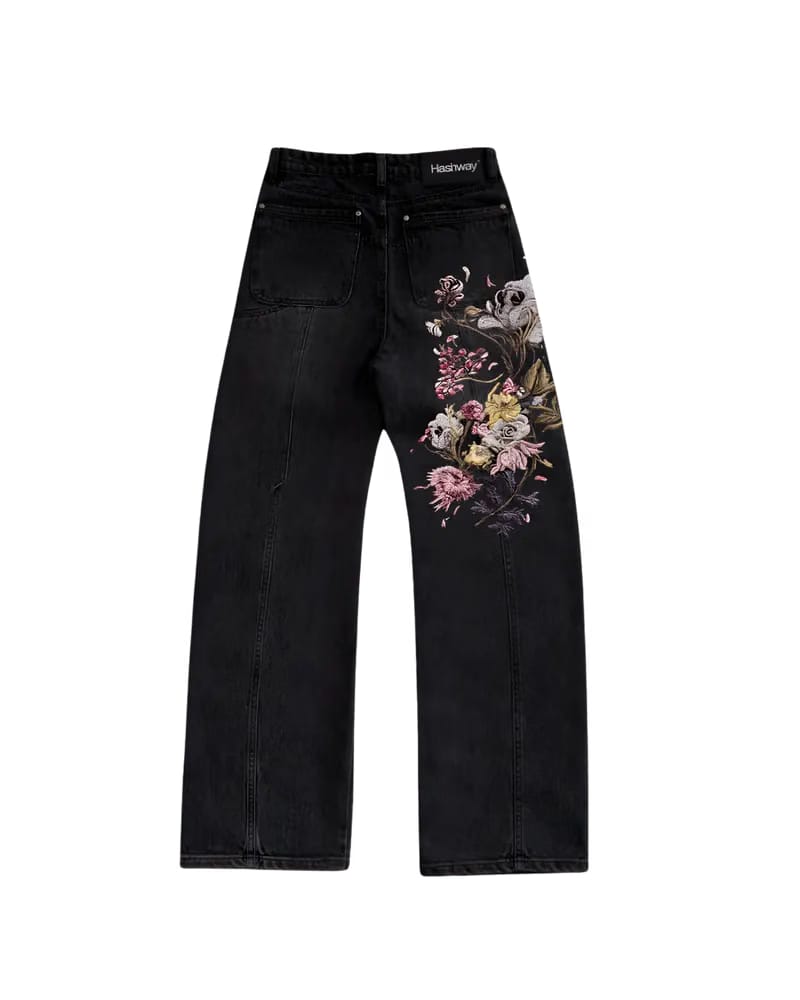 BLOOM EMBROIDERED DENIMS - LIMITED RUN