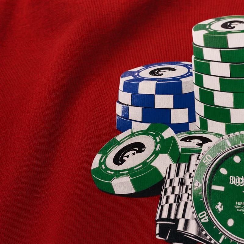 Blacklist Casino Royale Ferrari Edition Red Statement T-Shirt