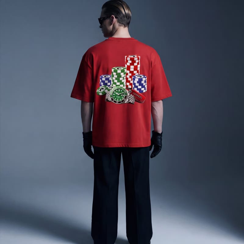 Blacklist Casino Royale Ferrari Edition Red Statement T-Shirt