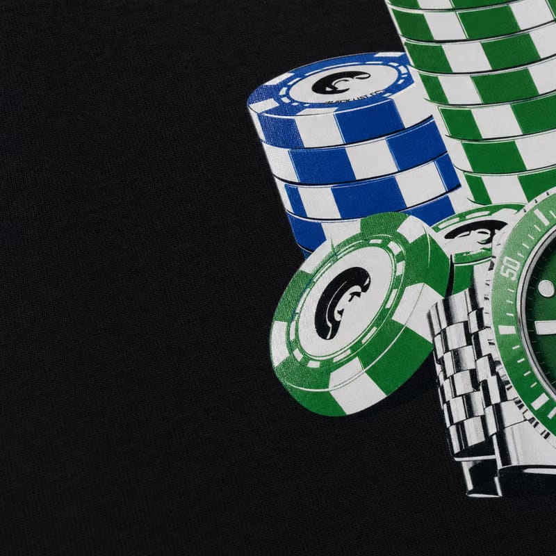 Blacklist Casino Royale Lambo Edition Black Statement T-Shirt