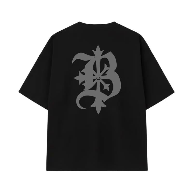 Blacklist Classic Mark Print Tee – Blackout