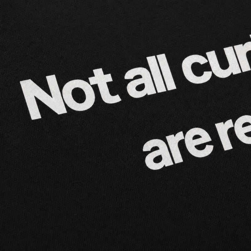 Curly Hair Guy Blacklist Black T-Shirt