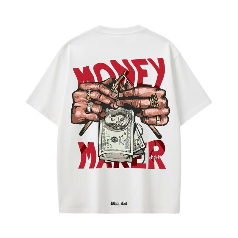 Money Maker Blacklist White T-Shirt
