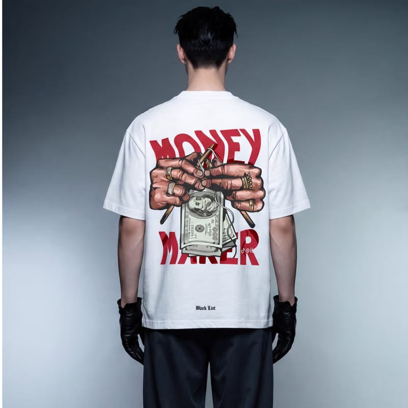 Money Maker Blacklist White T-Shirt