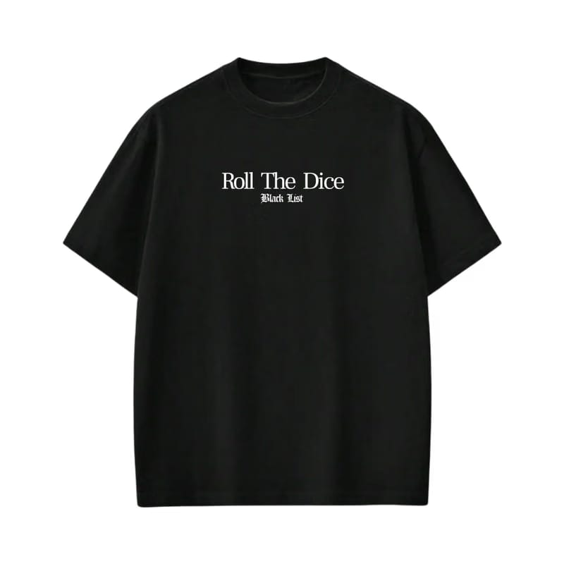 Roll the Dice Blacklist Black T-Shirt