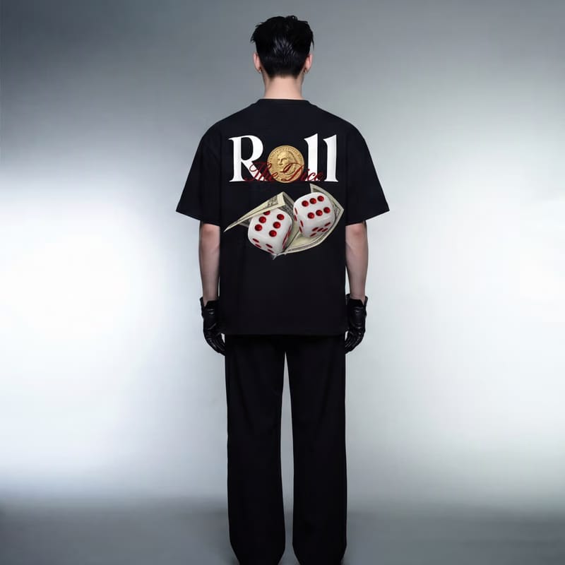 Roll the Dice Blacklist Black T-Shirt
