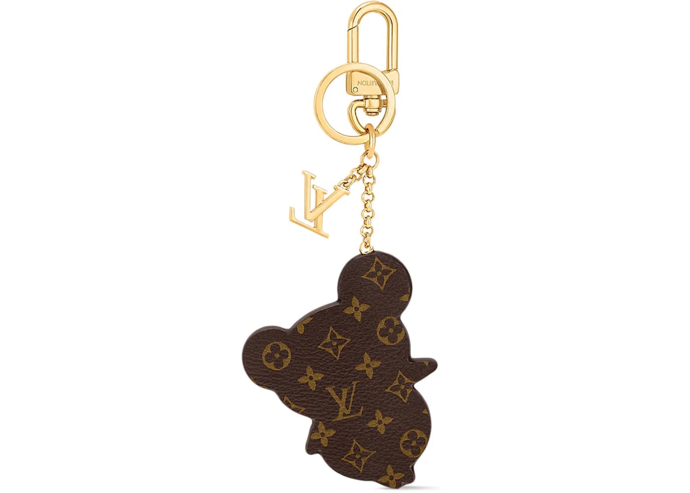 Louis Vuitton x Takashi Murakami Superflat Panda Key Holder Multicolor