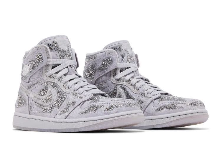 Swarovski x Wmns Air Jordan 1 High OG 'Vast Grey'