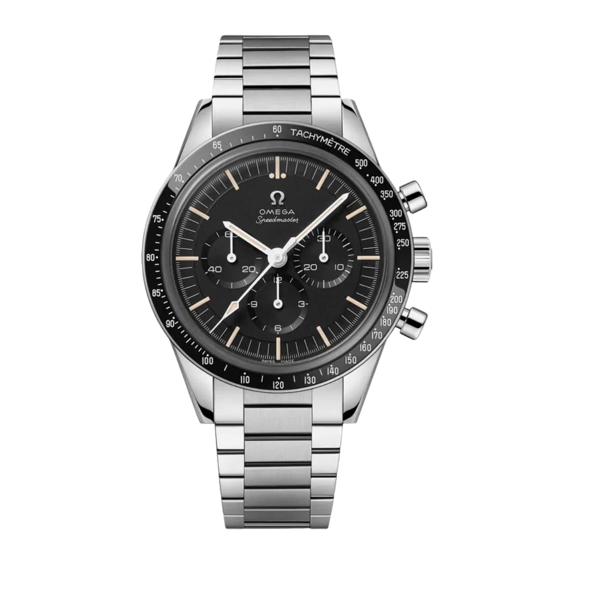 Omega Speedmaster Calibre 321 Black Dial Steel Strap Watch - 311.30.40.30.01.001